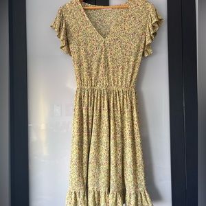 Mango above the knee dress